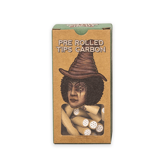 Boquillas LRC Pre Enroladas Unbleached Carbón Activo 2