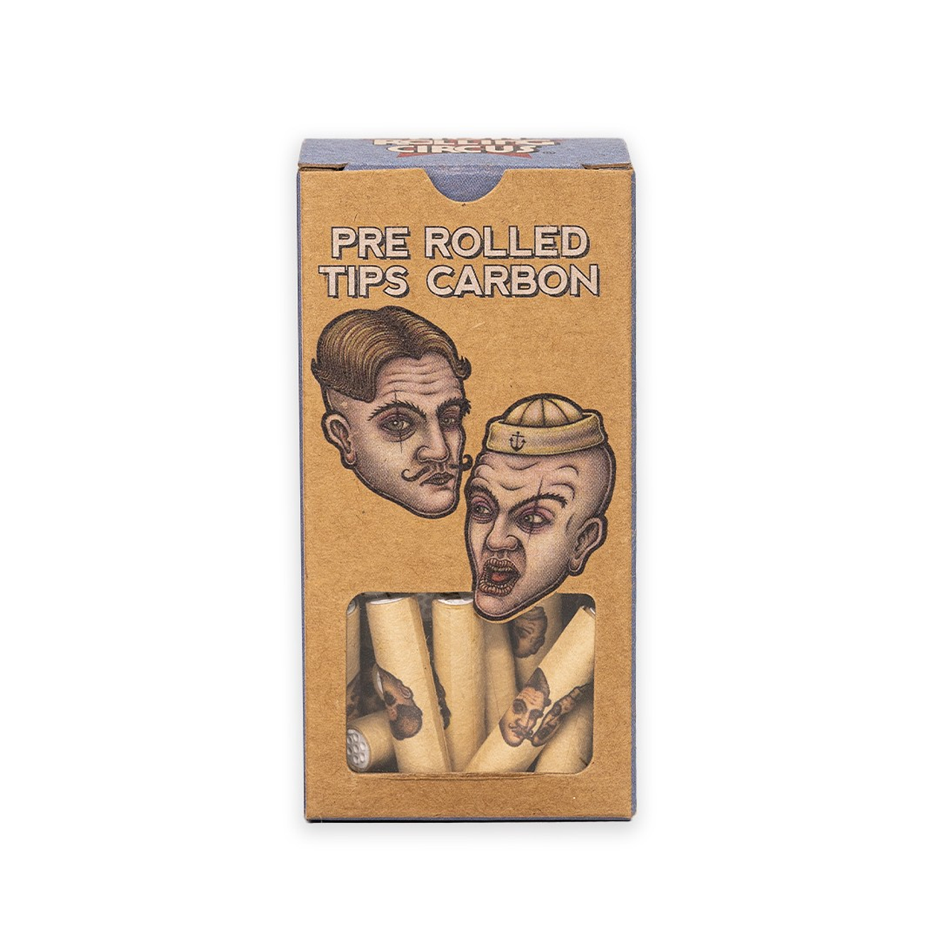 Boquillas LRC Pre Enroladas Unbleached Carbón Activo 5