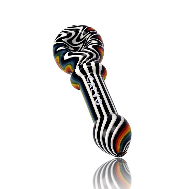 Calvo Glass Pipa Rainbow 11cm 1