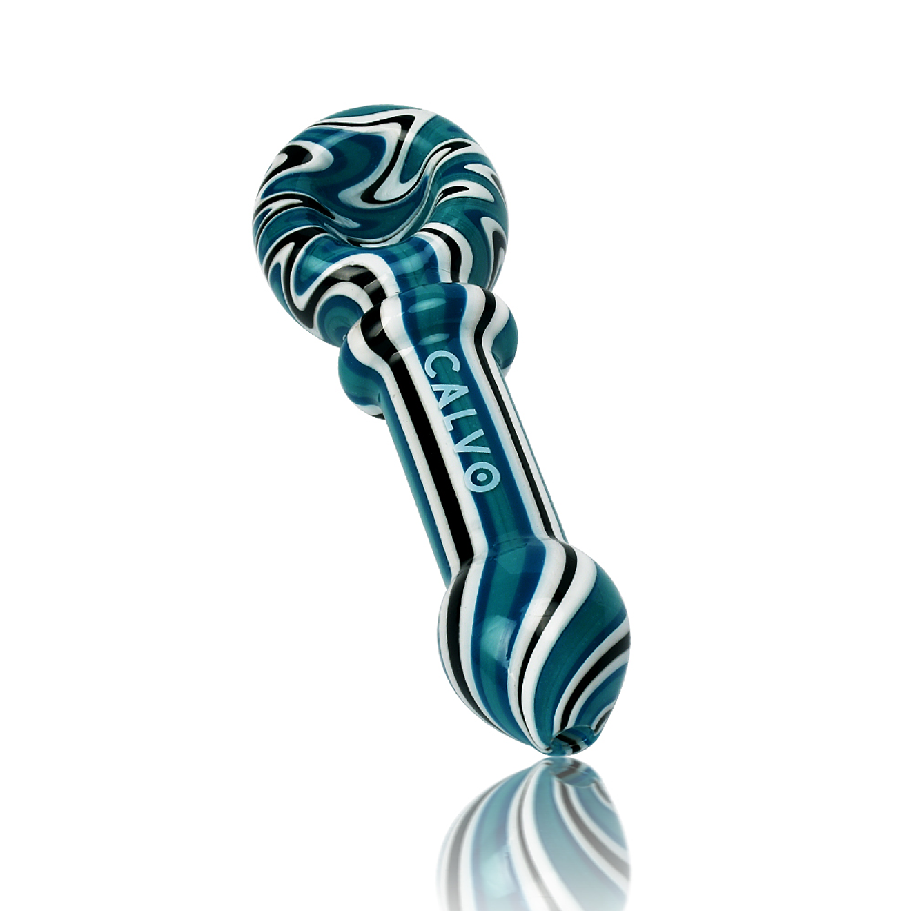 Calvo Glass Pipa Rainbow 11cm 4