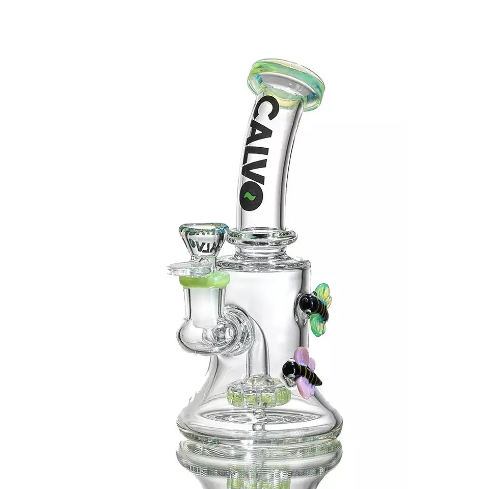Calvo Glass Bee Rig Lite 19cm  12
