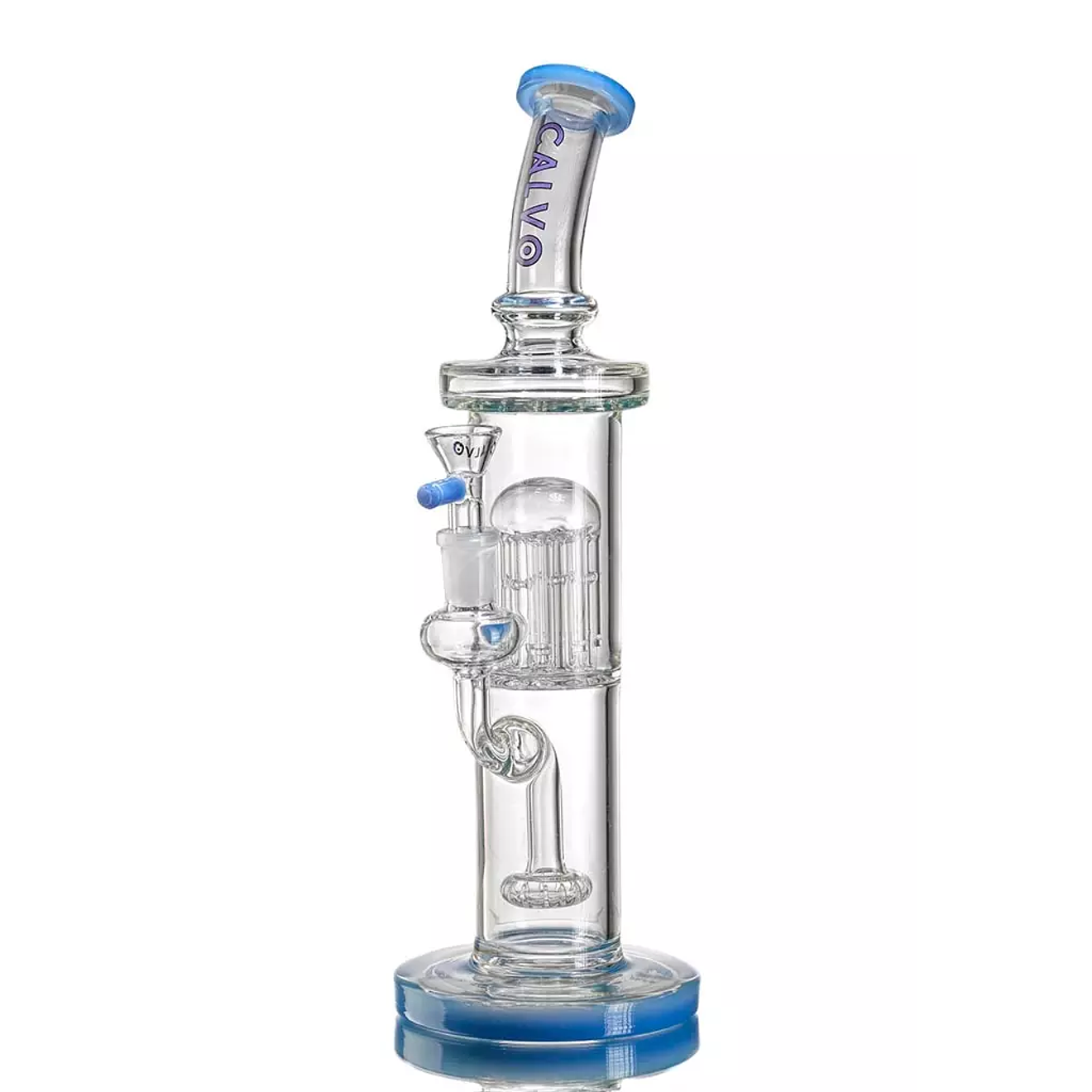 Calvo Glass Bong Shower Tree Perc Lite 30cm 2