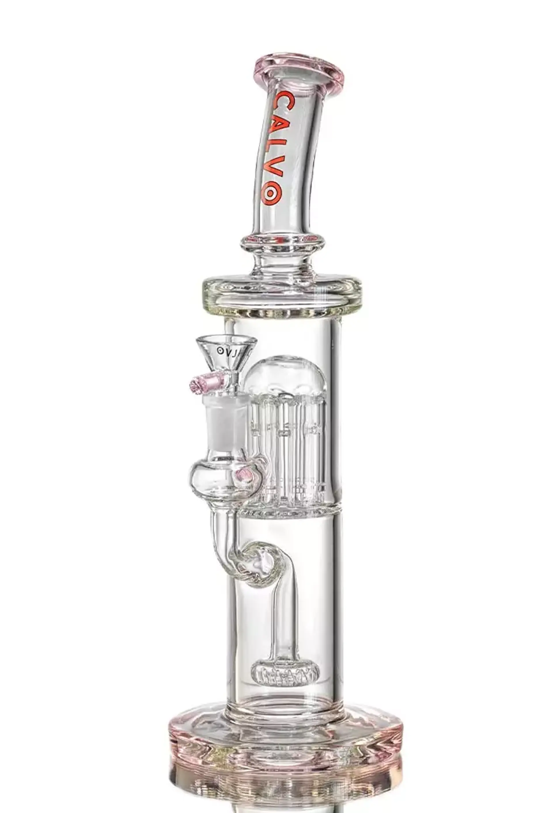 Calvo Glass Bong Shower Tree Perc Lite 30cm 1