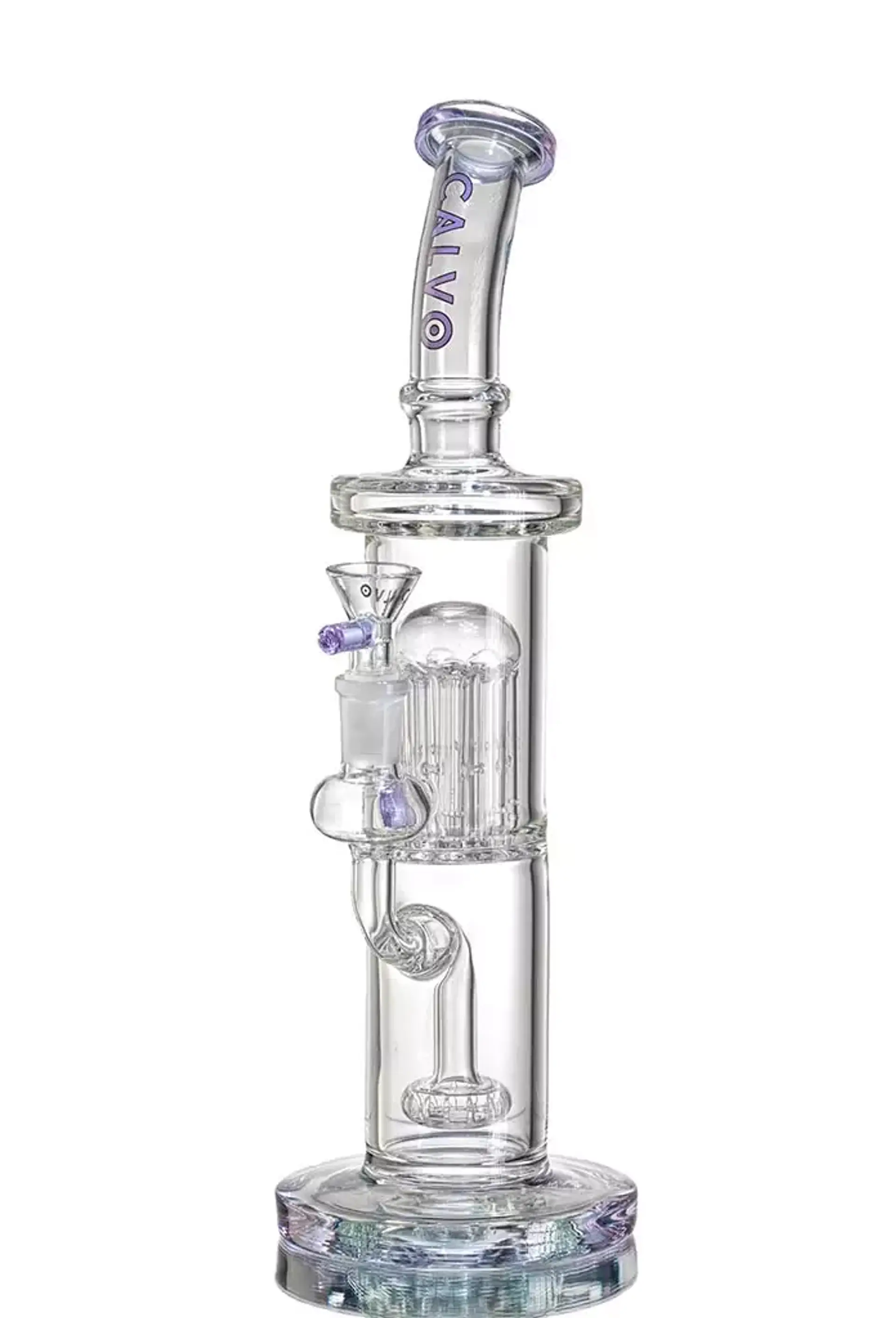 Calvo Glass Bong Shower Tree Perc Lite 30cm 3