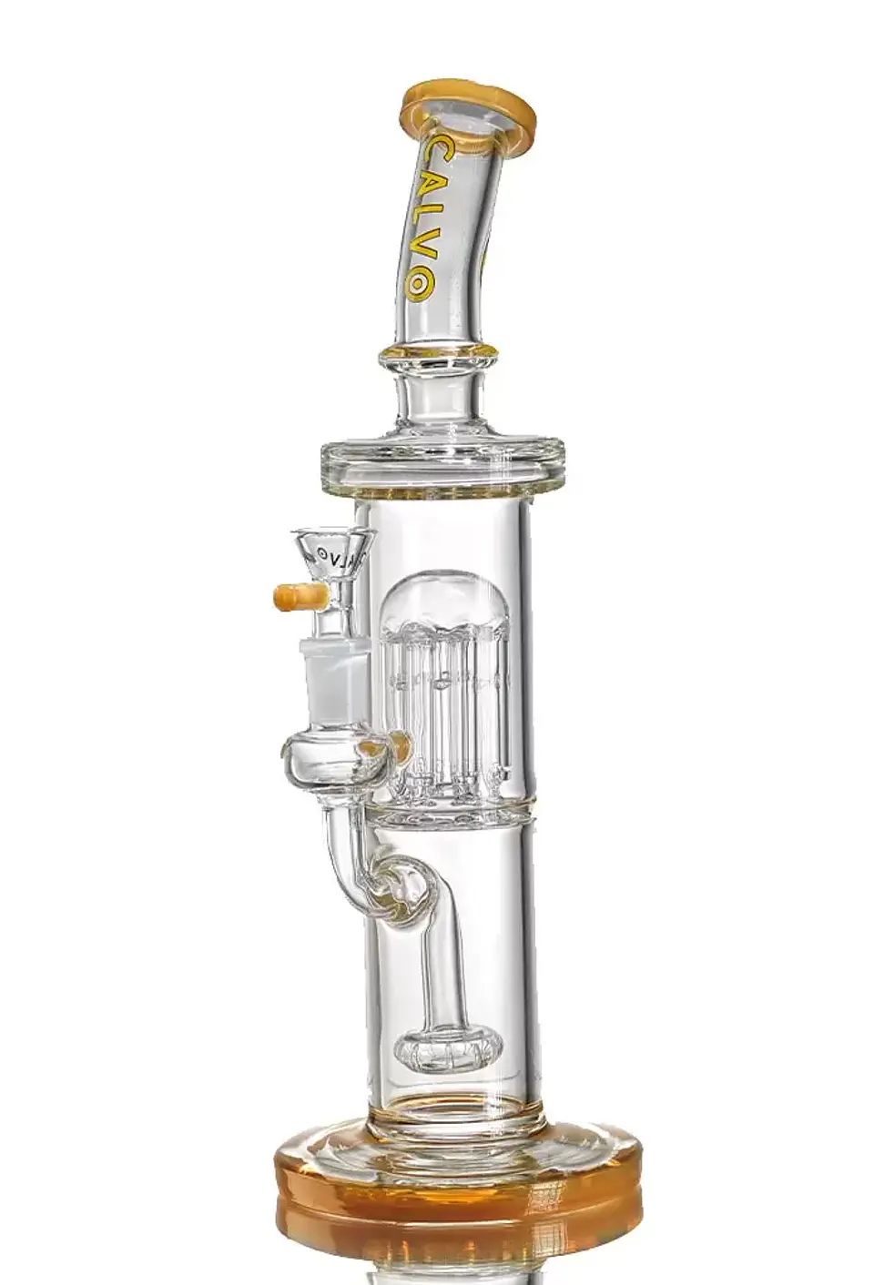 Calvo Glass Bong Shower Tree Perc Lite 30cm 4