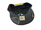 Raw Baseball Cap Flat Brim Snapback Black  - Miniatura 2