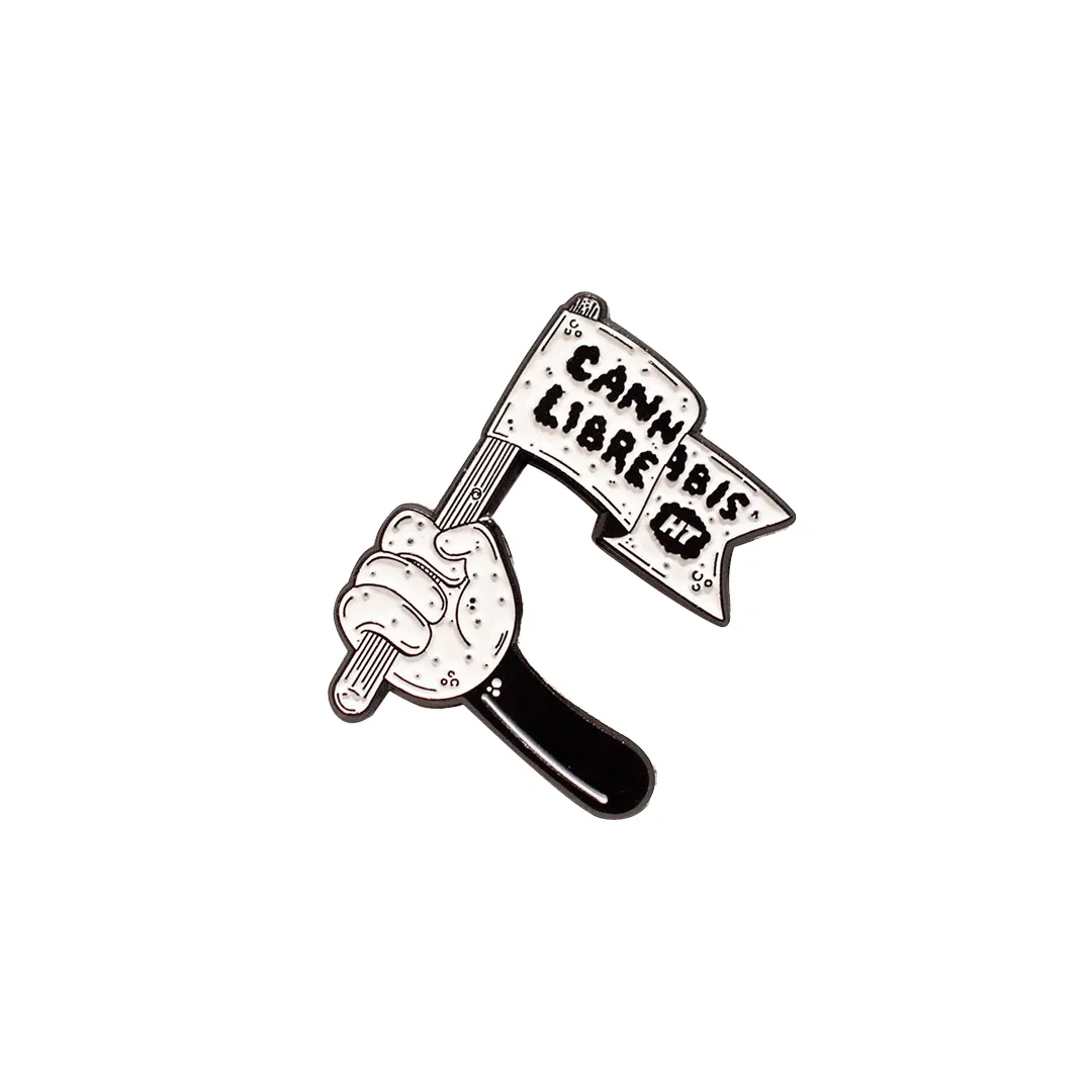 Hightrip Pin Cannabis Libre