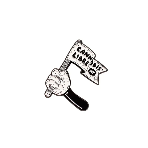 Hightrip Pin Cannabis Libre