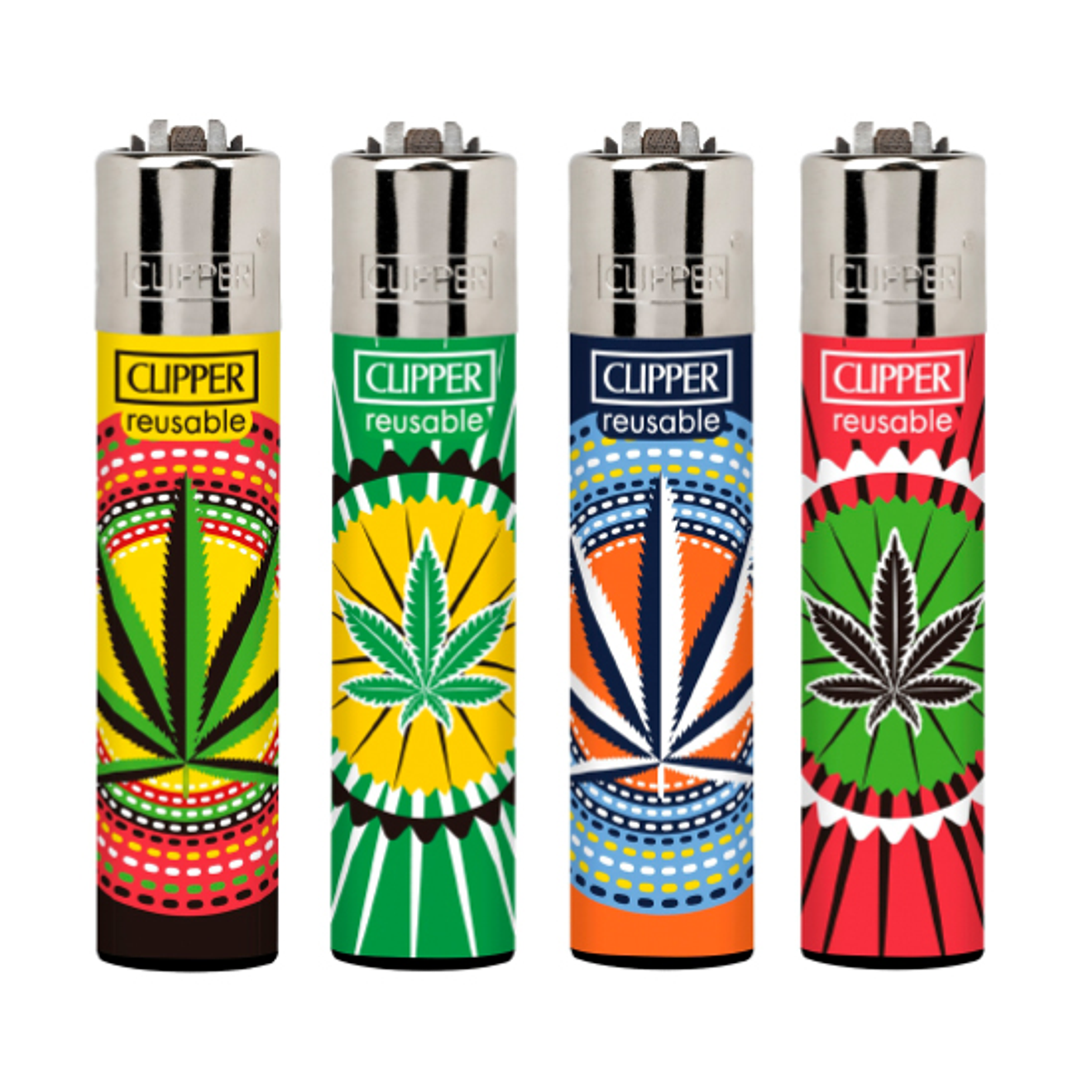 Encendedor Clipper Weed Circles 1