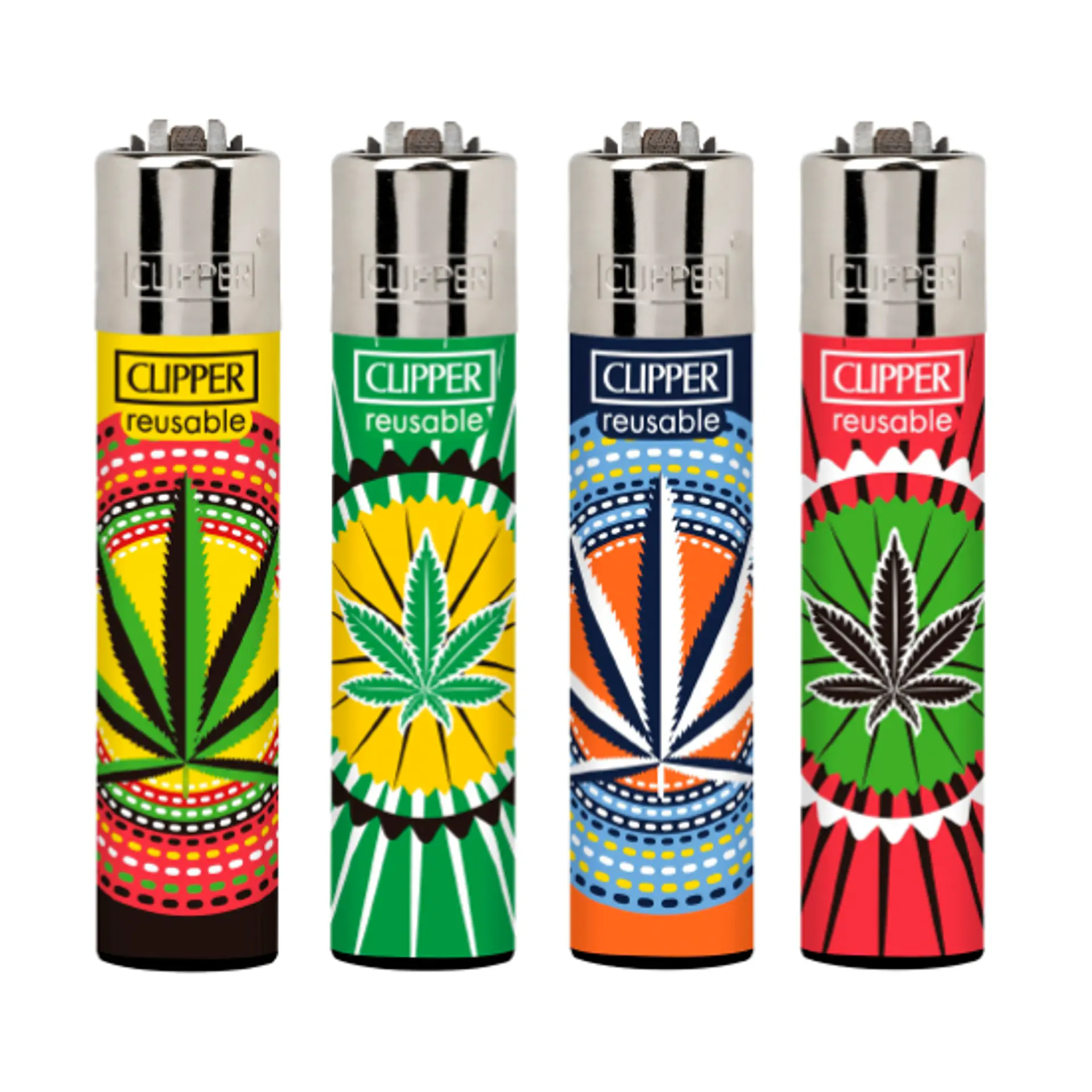 Encendedor Clipper Weed Circles 1