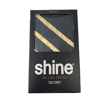 Shine®​ 24K Pack 1 Papelillo de Oro Tiger Stripes
