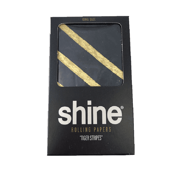Shine®​ 24K Pack 1 Papelillo de Oro Tiger Stripes 1