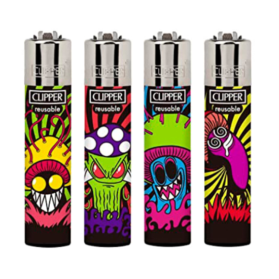 Encendedor Clipper Psycho Mush