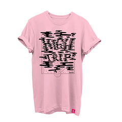 Polera Hightrip Bong entre humo - Pink