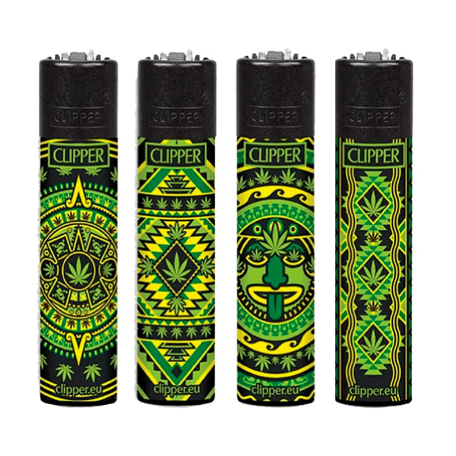 Encendedor Clipper Azteca Leaves 1