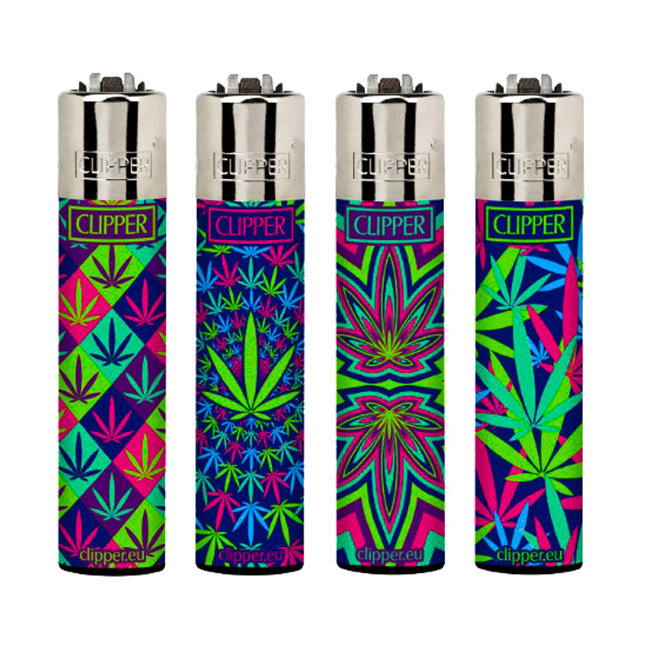 Encendedor Clipper Leaves Colors 1