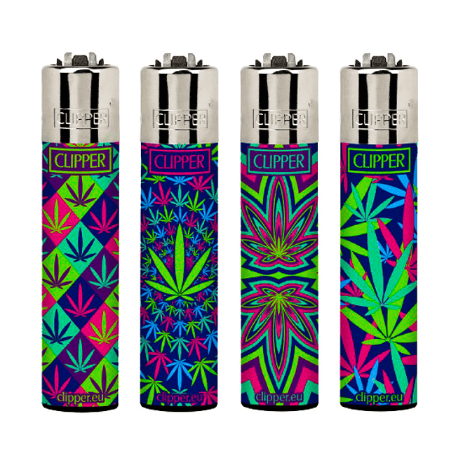 Encendedor Clipper Leaves Colors 1