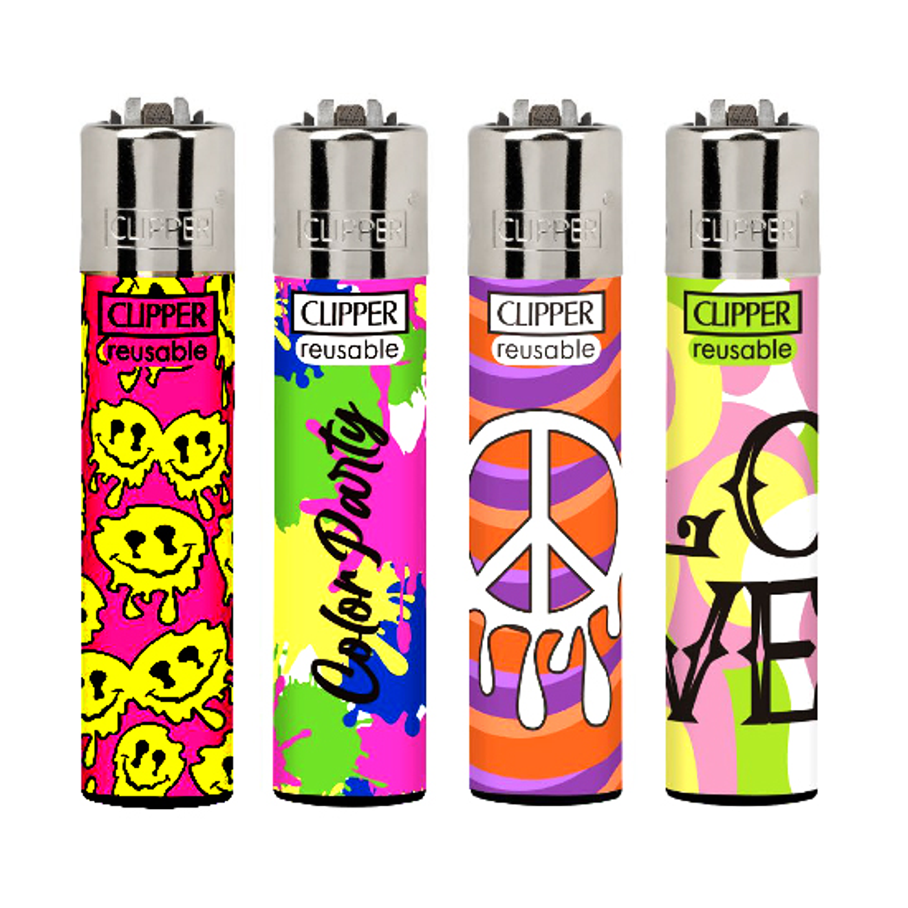 Encendedor Clipper Color Party 1