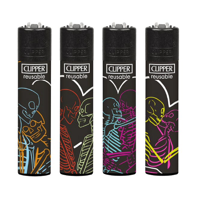 Encendedor Clipper Lovings Skulls 1