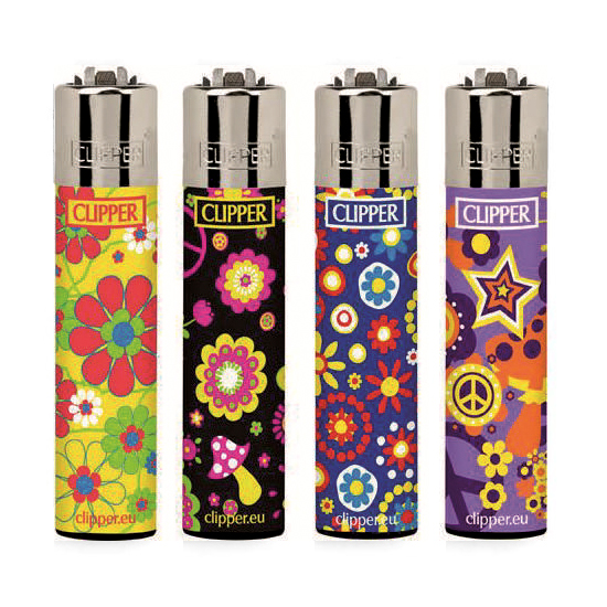Encendedor Clipper Flores