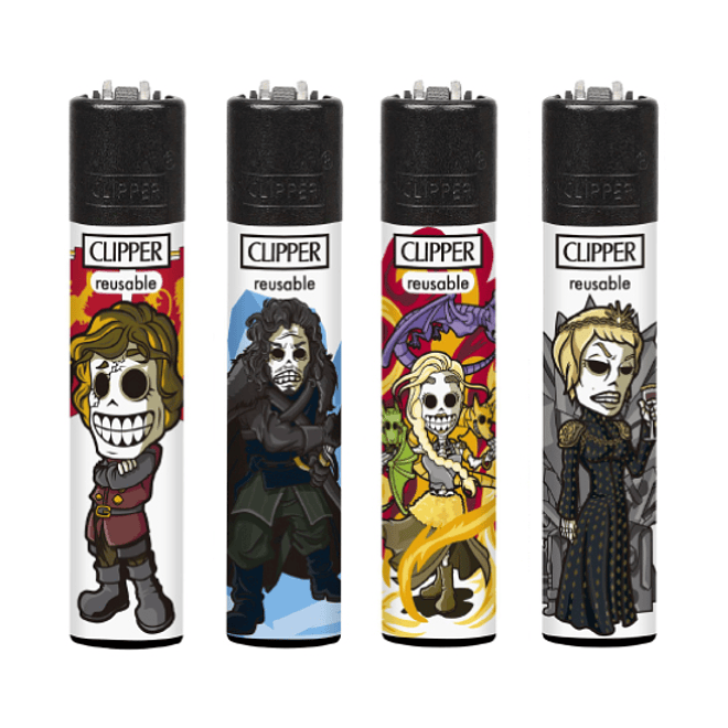 Encendedor Clipper Medieval Thrones 1