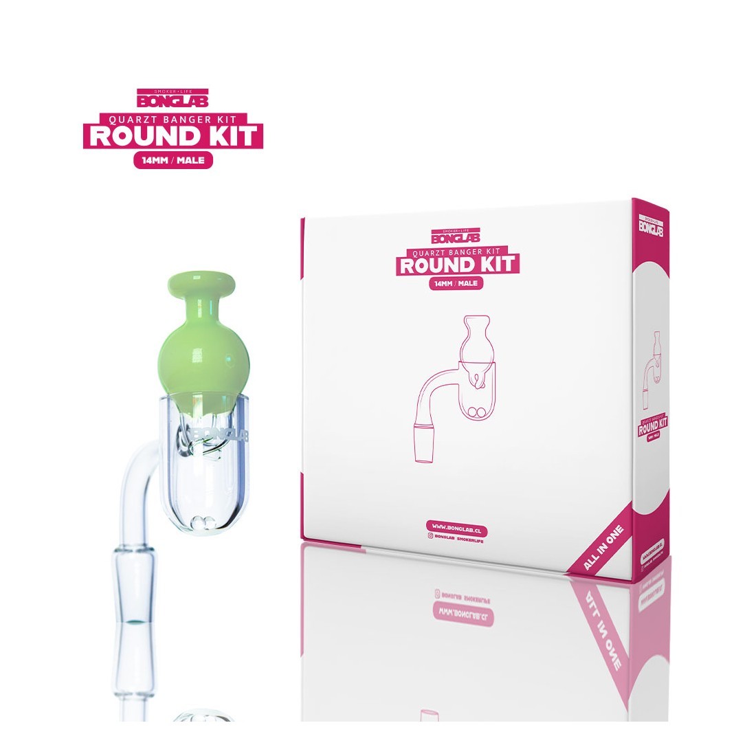 Bonglab Banger Round Kit - Macho 14mm