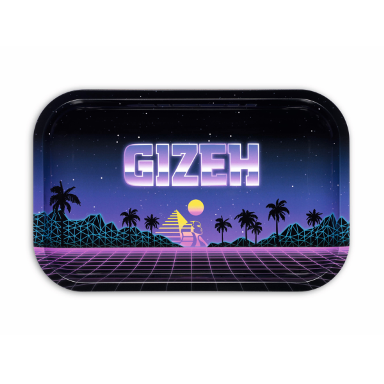 Bandeja Gizeh metálica Moon Light - Mediana 1