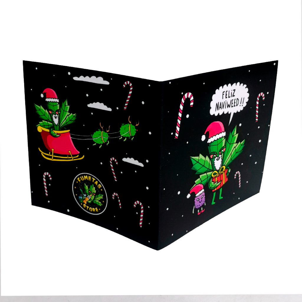 Tarjeta Navideña Fumetas 2