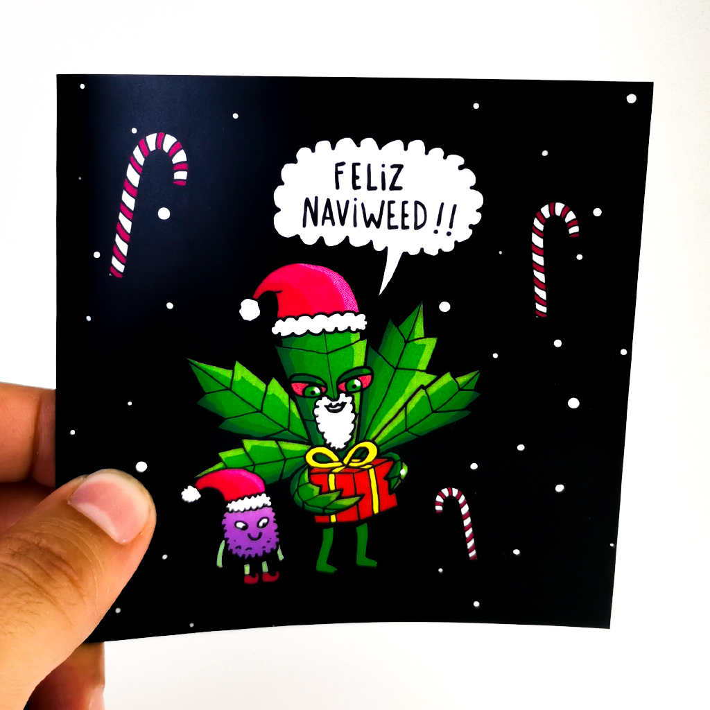 Tarjeta Navideña Fumetas 1