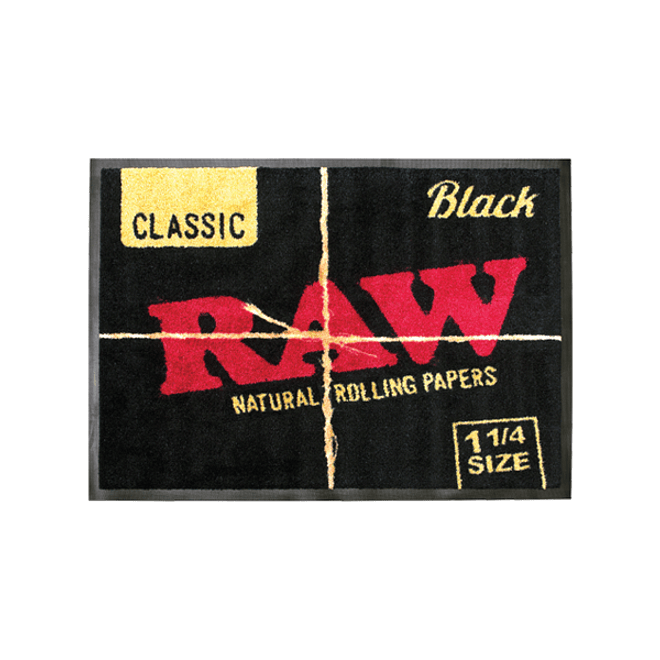 Raw Black Floor Mat 1
