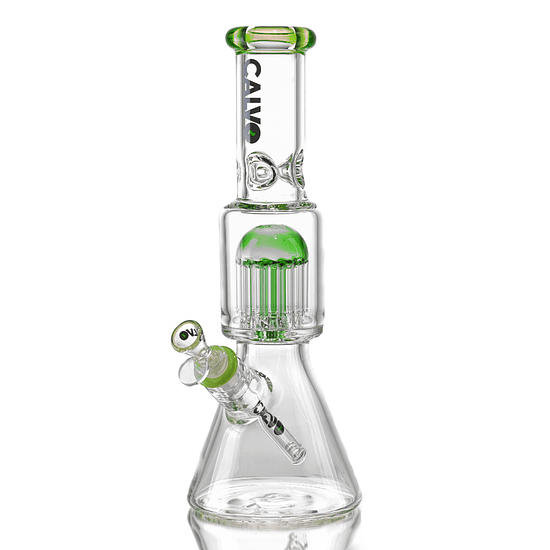 Calvo Glass Bong Beaker Tree Perc M 35cm 2