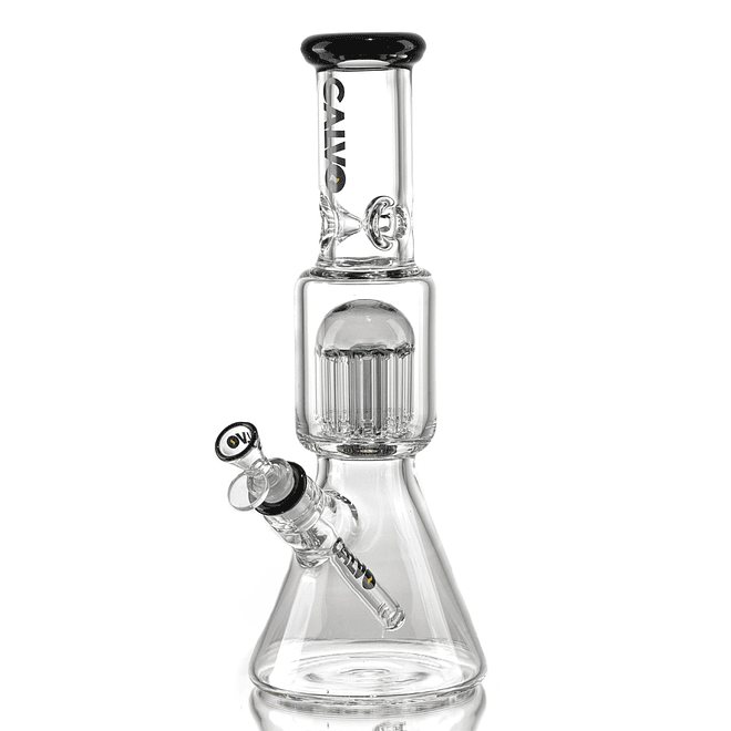 Calvo Glass Bong Beaker Tree Perc M 35cm 3