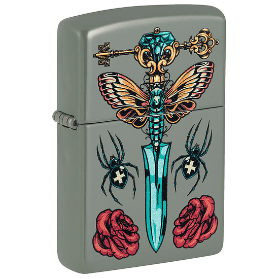 Encendedor Zippo Gothic Dagger Design 1