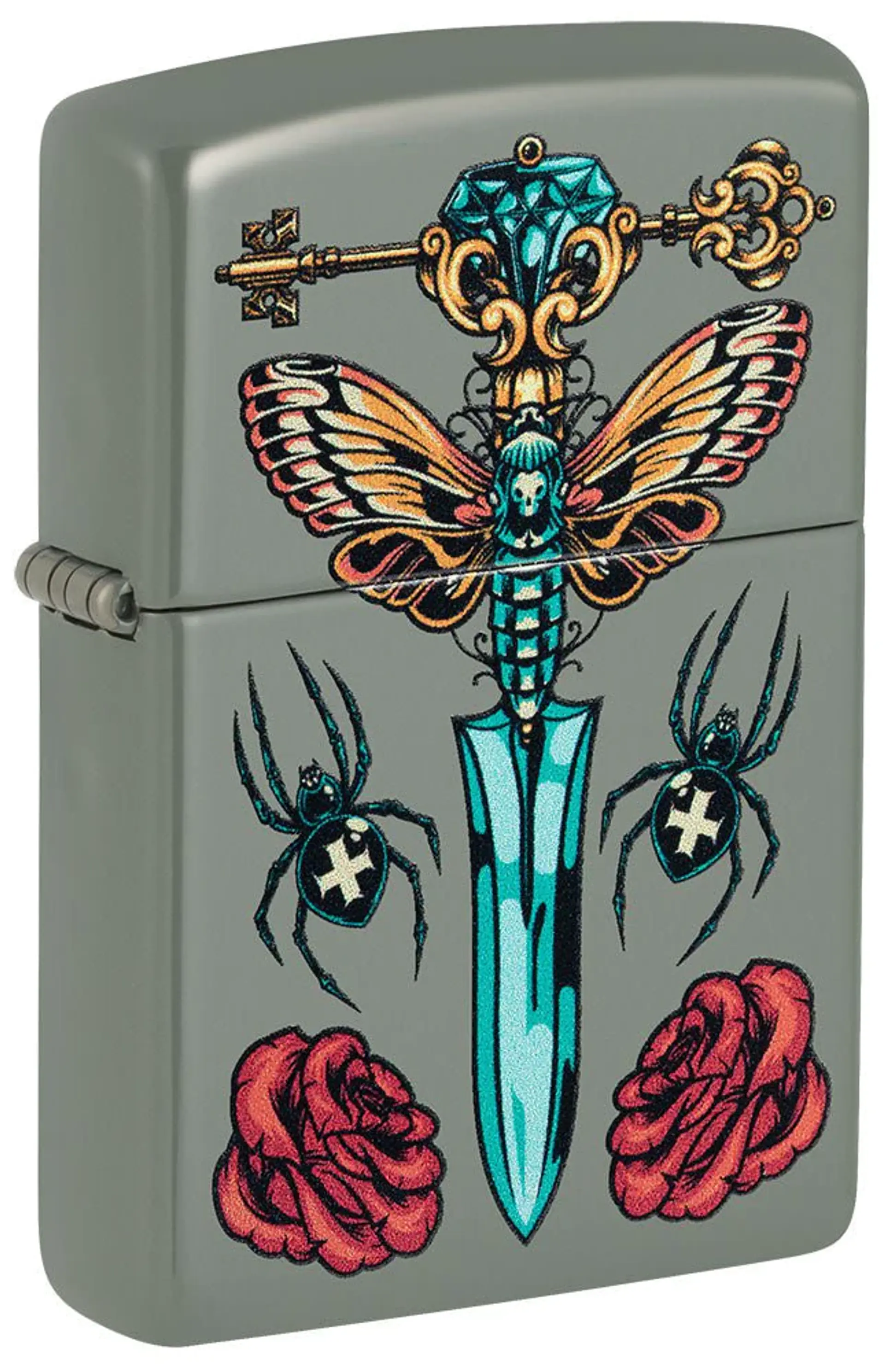 Encendedor Zippo Gothic Dagger Design 1