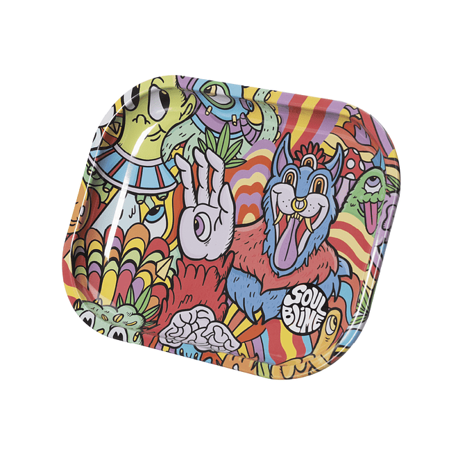 Soulblime bandejas pequeña - Psicodélico 1