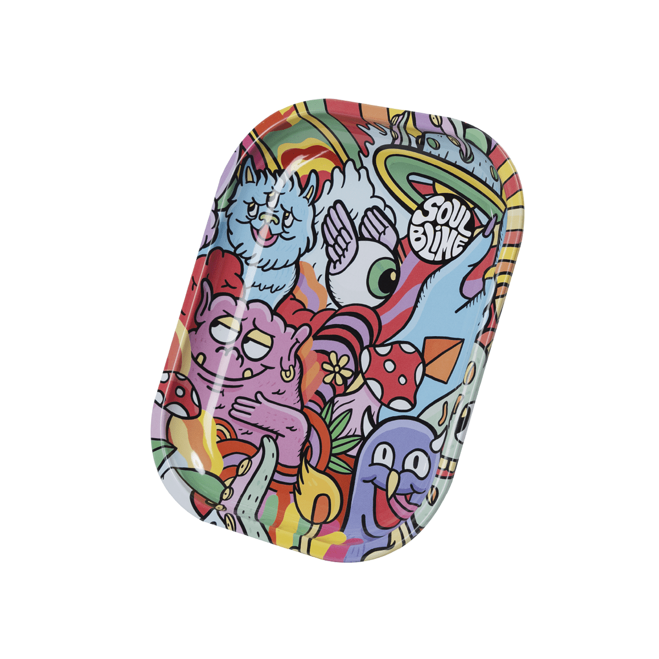 Soulblime bandejas pequeña - Psicodélico 3