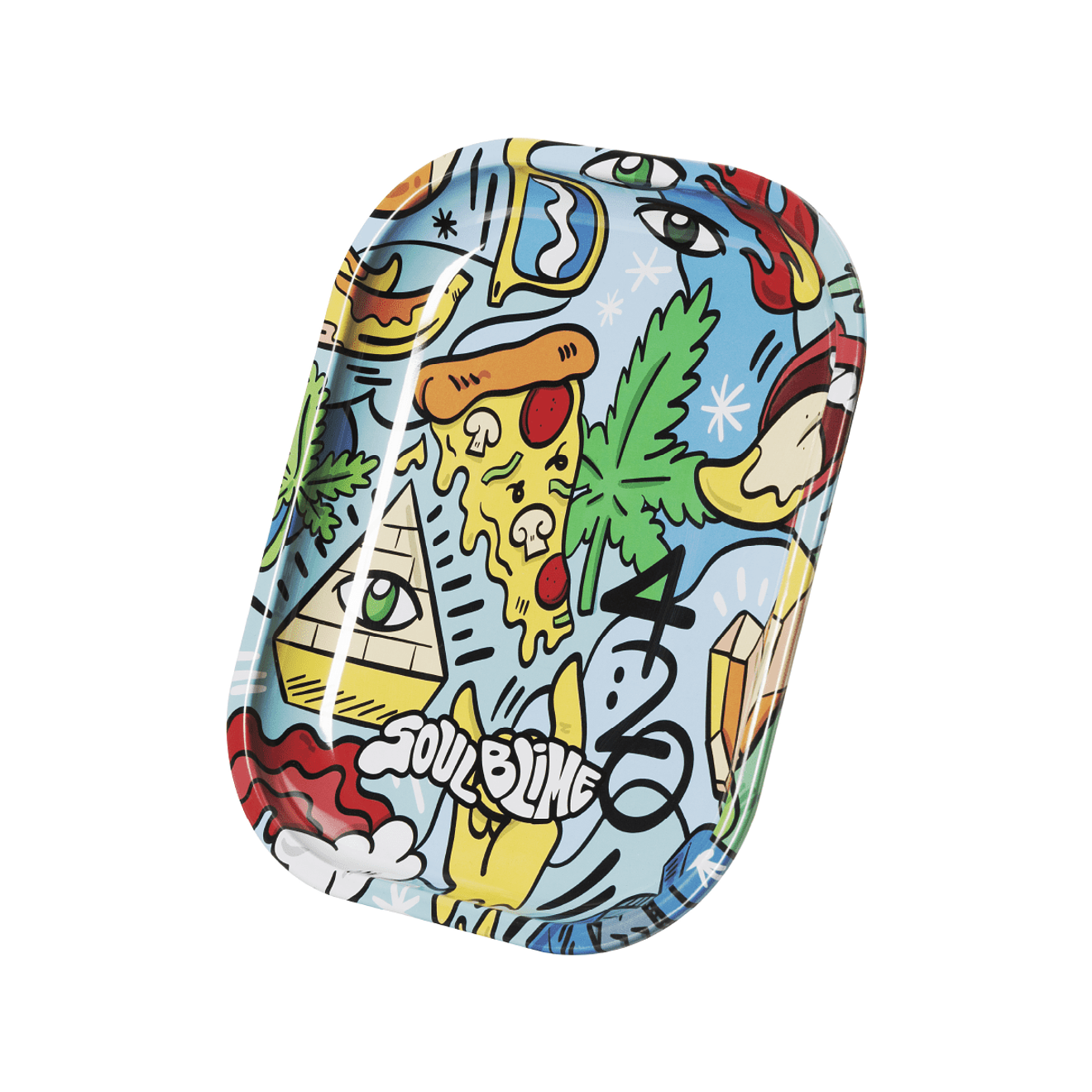 Soulblime bandejas pequeña - Psicodélico 6