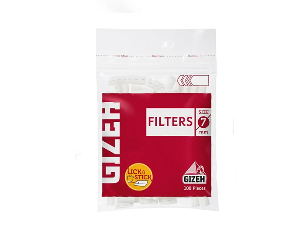 Filtros Gizeh 7mm 1