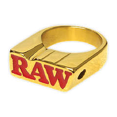Raw Gold Smoker Ring