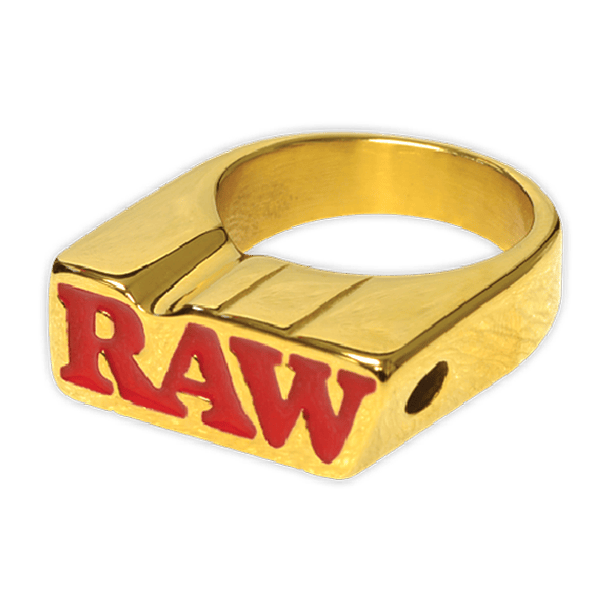 Raw Gold Smoker Ring