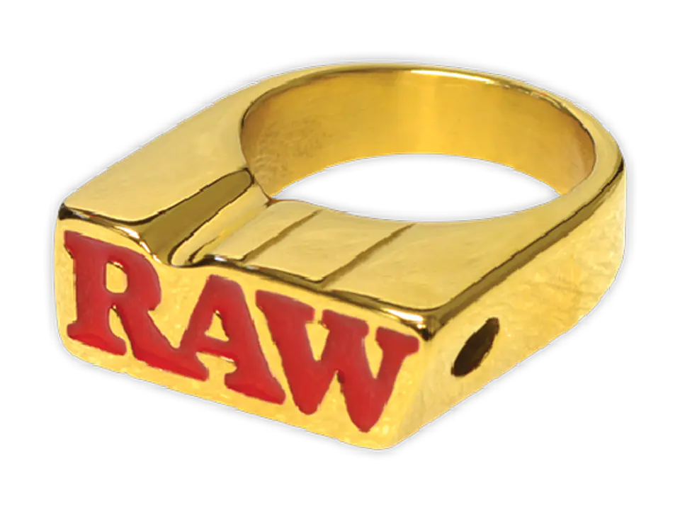 Raw Gold Smoker Ring 1