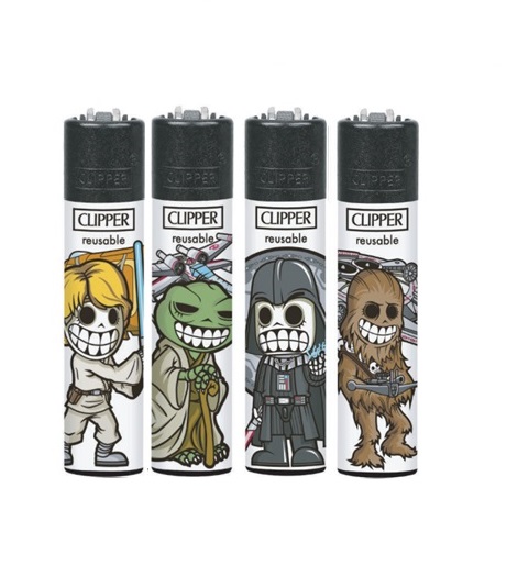 Encendedor Clipper Space Warriors