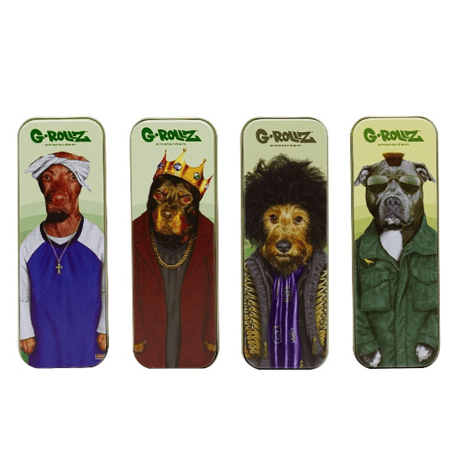 G-Rollz Cajita Metálica Pequeña Pets 1