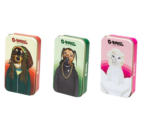 G-Rollz Cajita Metálica Mediana Pets