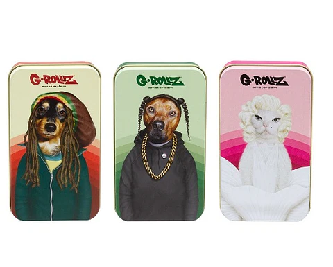 G-Rollz Cajita Metálica Mediana Pets