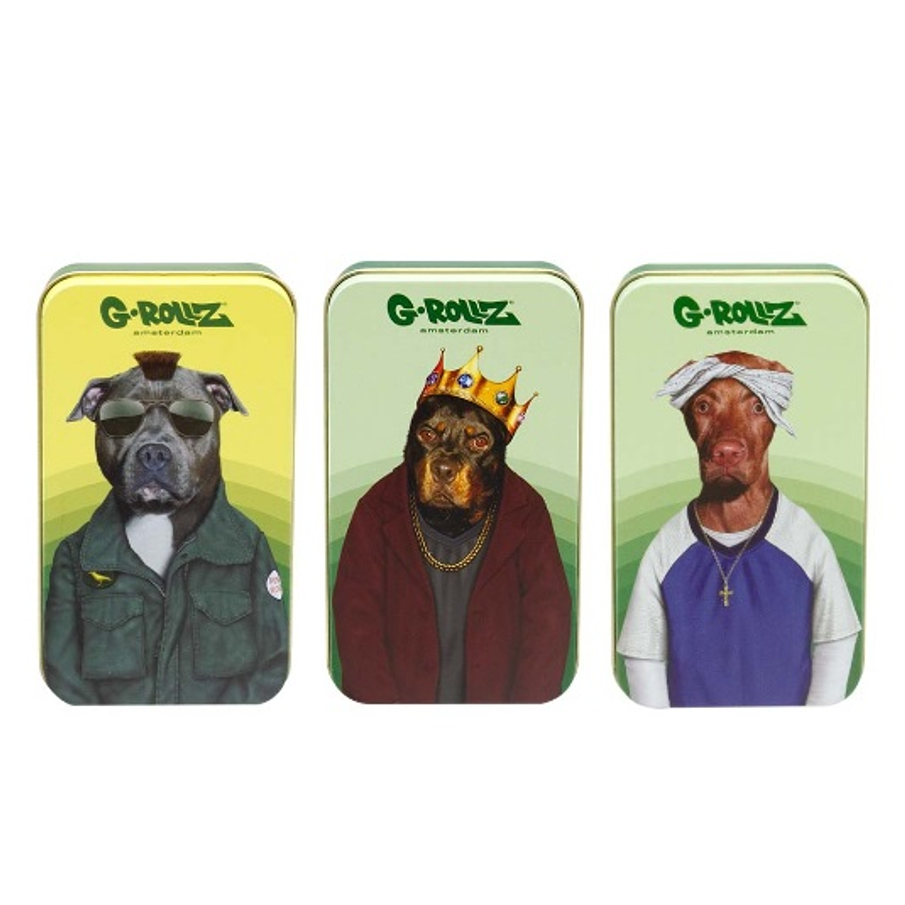 G-Rollz Cajita Metálica Mediana Pets 2 1