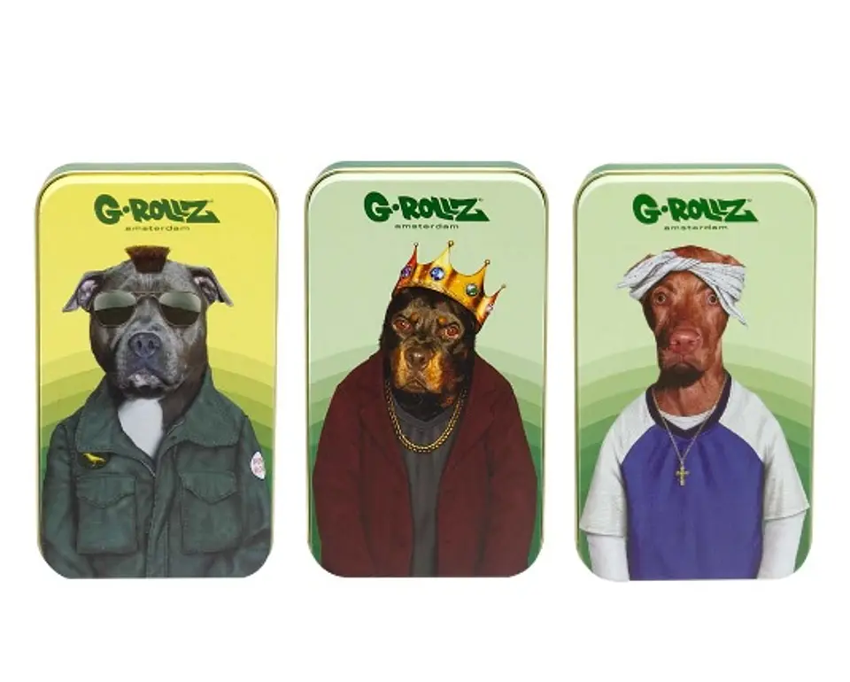 G-Rollz Cajita Metálica Mediana Pets 2 1