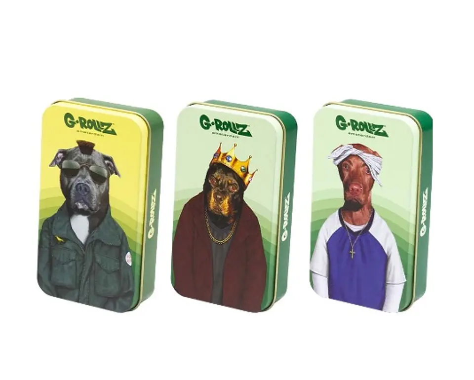 G-Rollz Cajita Metálica Mediana Pets 2 3