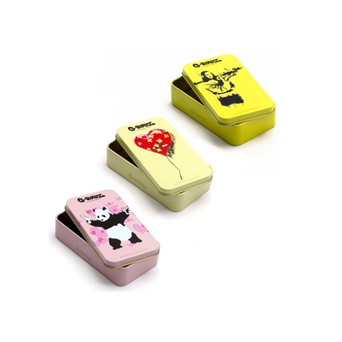 G-Rollz Cajita Metálica Mediana Banksy 3