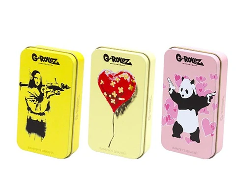 G-Rollz Cajita Metálica Mediana Banksy